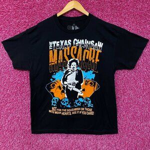 The Texas Chainsaw Massacre Who Will Survive Horror T-Shirt Large